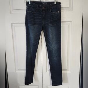 Abercrombie & Fitch Dark Wash Harper Skinny Jeans